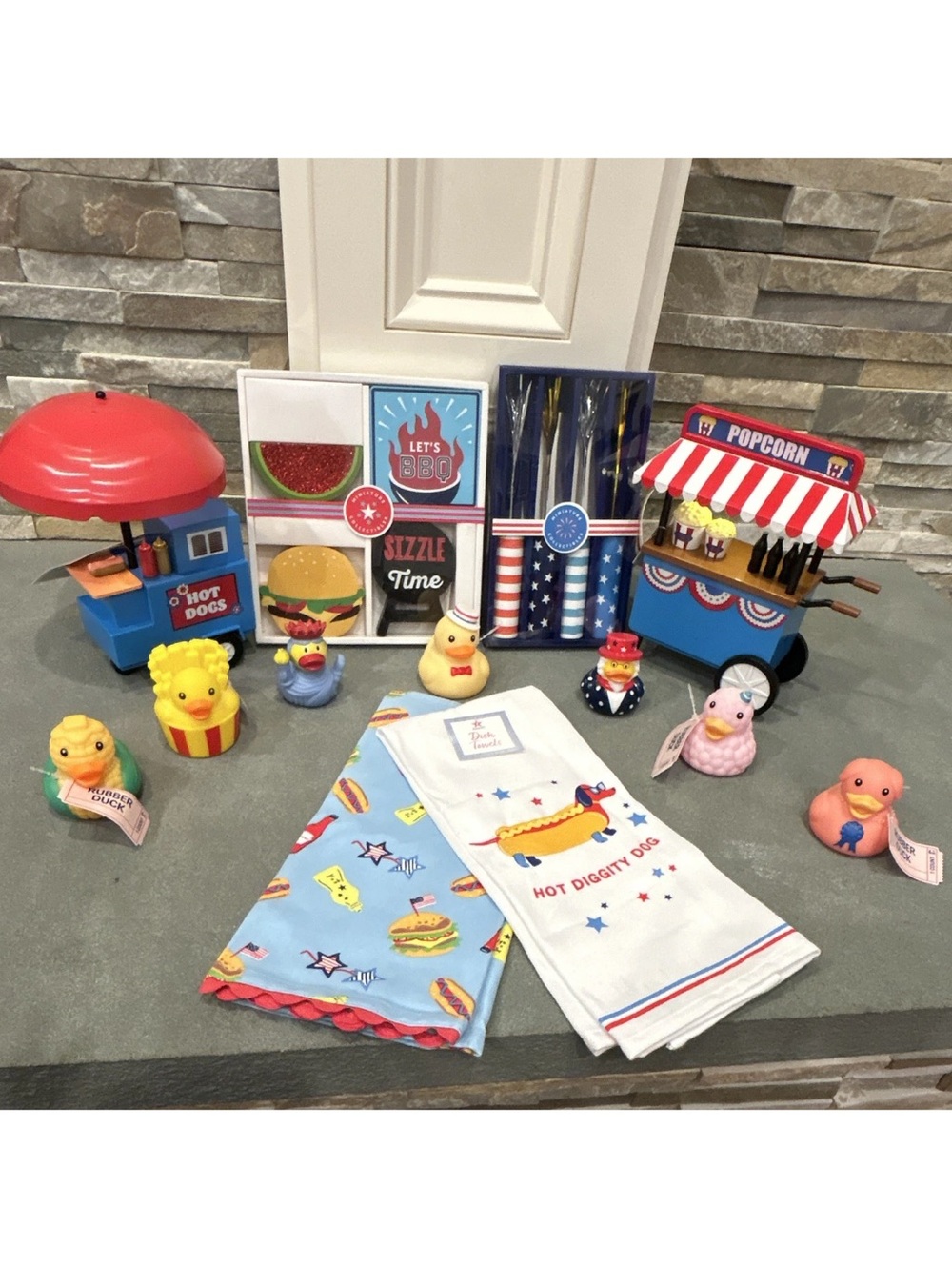 Bullseye’s Playground Summer 4th of July Bundle & Rubber Duck Collection-Read